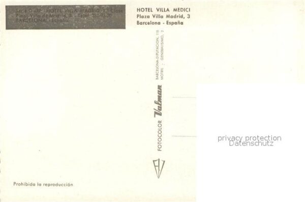 Barcelona Cataluna Hotel Villa Medici – Bild 2