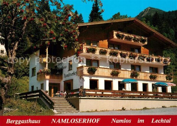 Namlos Berggasthaus Namloserhof