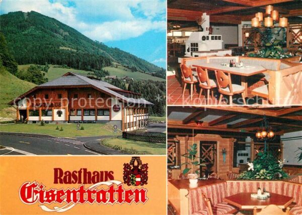 Gmuend Kaernten Rasthaus Eisentratten Gasträume