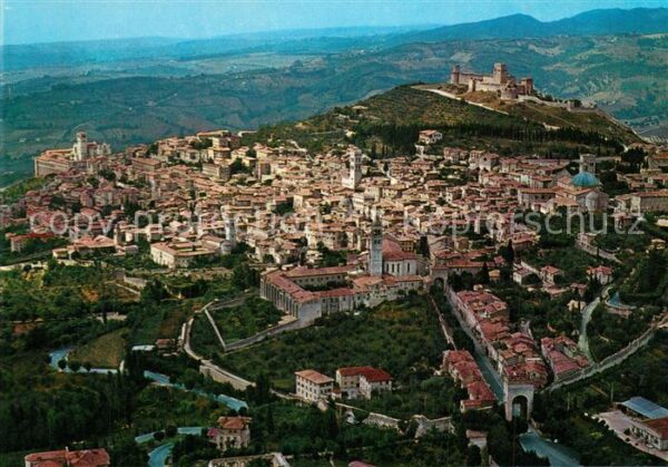 Assisi Umbria Fliegeraufnahme