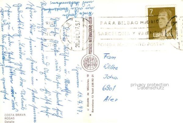 Rosas Costa Brava Cataluna Fliegeraufnahme – Bild 2