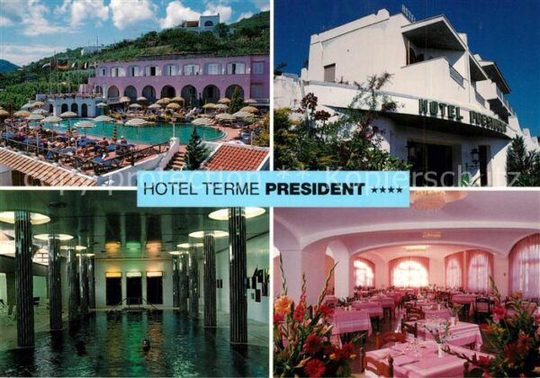Ischia Hotel Terme President Hallenbad Gastrau