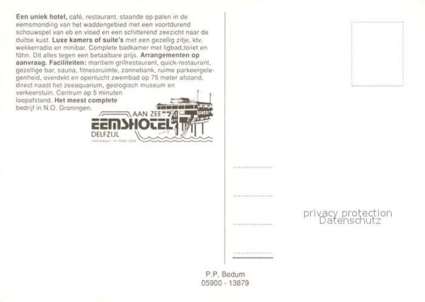 Delfzijl Eemshotel Cafe Restaurant – Bild 2