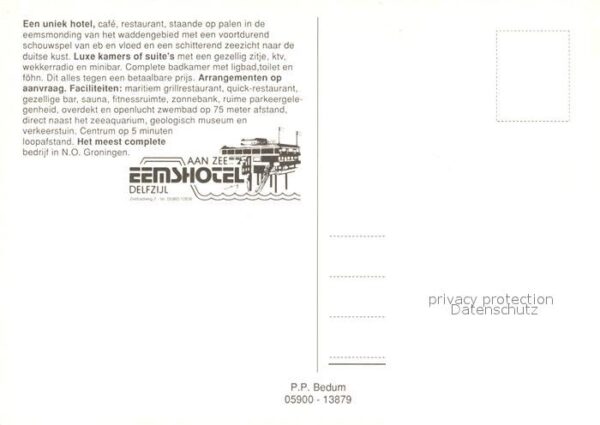 Delfzijl Eemshotel Cafe Restaurant – Bild 2
