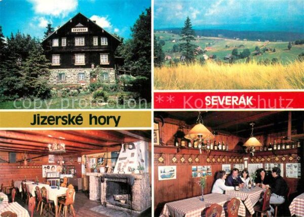 Jizerske hory Janov Hrabetice Turisticka chata Severa