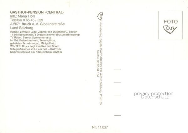 Bruck Garching Gasthof Pension Central Gasträume Bar P – Bild 2