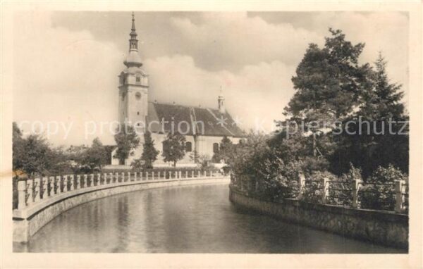 Hulin Hullein Motiv mit Kirche