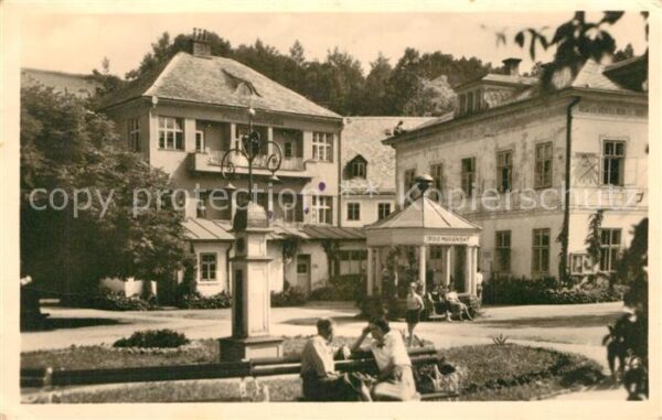 Lazne Libverda Kurzentrum mit Pavillon