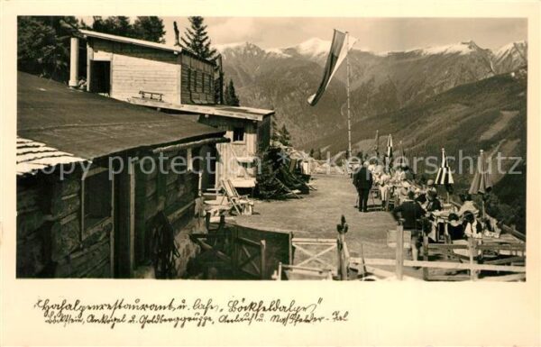 Zirl Berghaus Gaststätte Sonnenterrasse Alpe