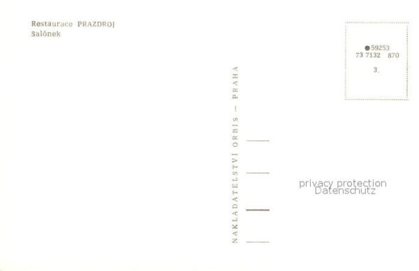 Bratislava Pressburg Pozsony Restaurace Prazdroj Salonek Restaurant – Bild 2