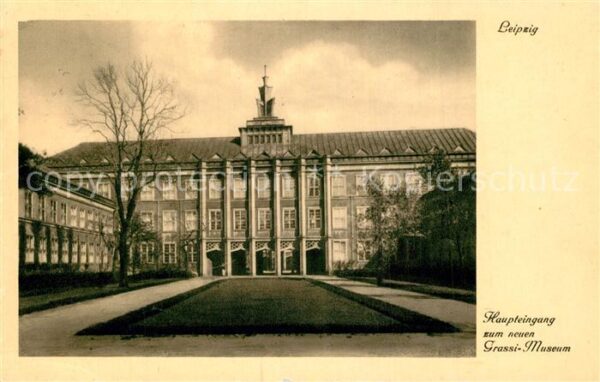 Leipzig Haupteingang zum neuen Grassi Museum