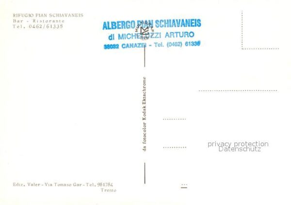 Canazei Rifugio Pian Schiavaneis Albergo Bar Ri – Bild 2