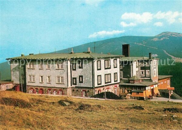 Spindleruv Mlyn Spindlermuehle Zotavovna ROH Petrova bouda Bergbaude R