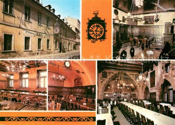 Praha Prahy Prague Pivovar U Flekü Bauereigaststätte Resta