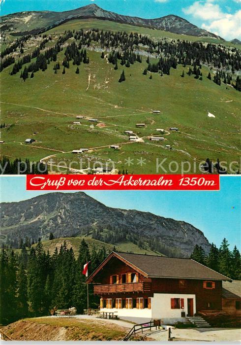 Landl Thiersee Jausenstation Ackernalm Hinteres Sonnwe