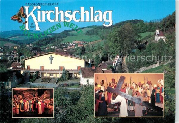 Kirchschlag Buckligen Welt Panorama Passionsspielort Kreuzigung Je