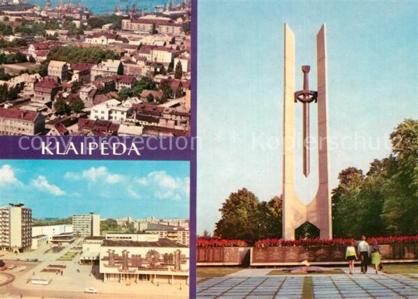 Klaipeda Panorama Taikos prospektas Monumentas t