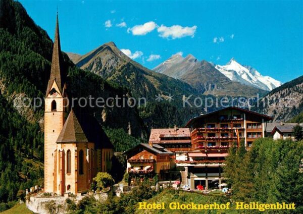 Heiligenblut Kaernten Hotel Glocknerhof Kirche Grossglockner