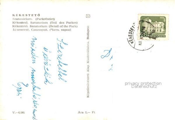 Kekestetoe Sanatorium Park – Bild 2