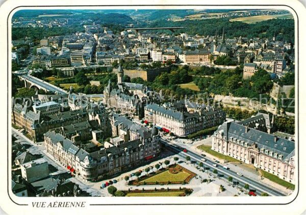 LUXEMBOURG  Luxemburg Vue aérienne