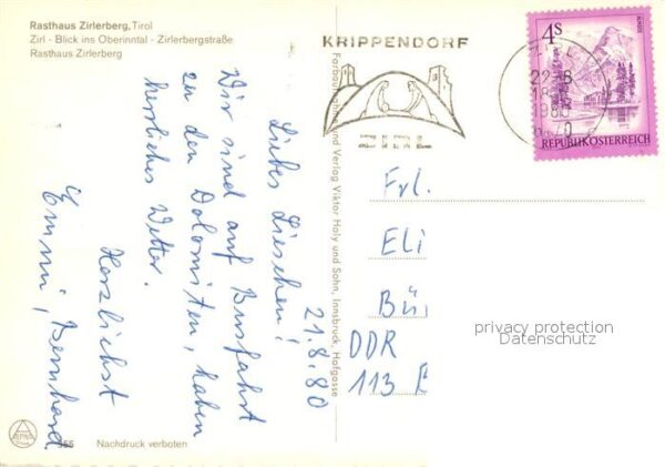 Zirl Rasthaus Zirlerberg Oberinntal Fernsich – Bild 2