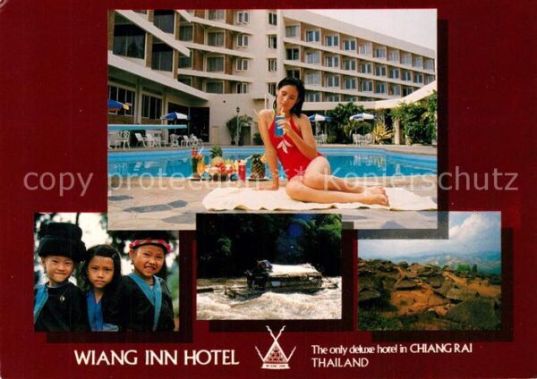 Chiang Rai Wiang Inn Hotel Swimming Pool Landschaf