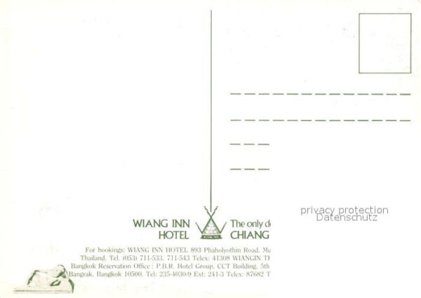 Chiang Rai Wiang Inn Hotel Swimming Pool Landschaf – Bild 2