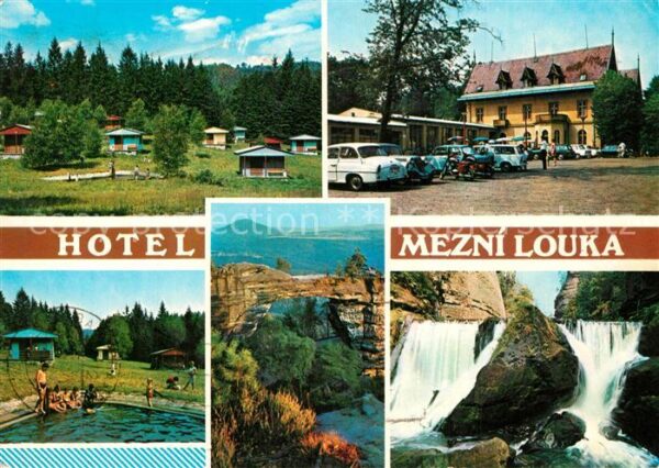 Hrensko Hotel Mezni Louka Chatovy tabor Koupali