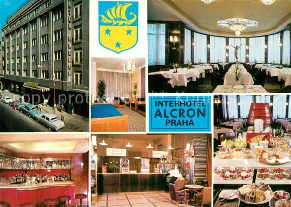 Praha Prahy Prague Interhotel Alcron Restaurant Buffet