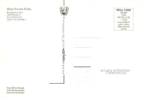 Praha Prahy Prague Hotel Forum Praha Hallenbad Restaurant – Bild 2