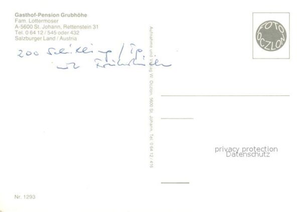 St Johann Pongau Gasthof Pension Grubhöhe – Bild 2