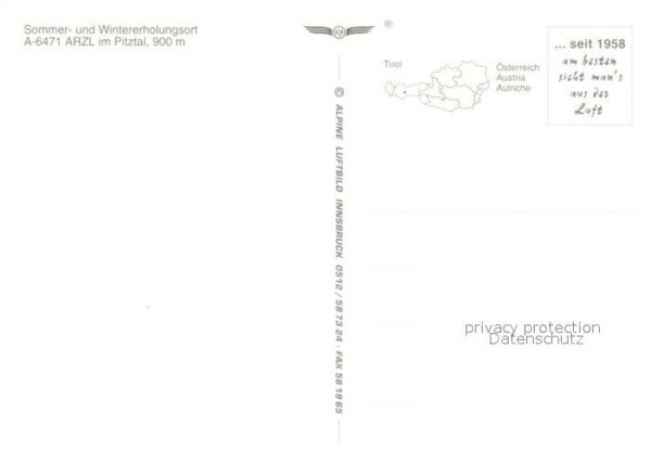 Arzl Pitztal Fliegeraufnahme – Bild 2
