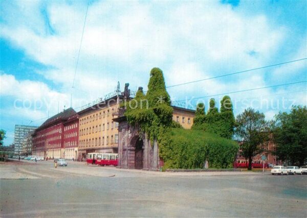 Szczecin Stettin Placu Holdu Pruskiego Brama Krolewska