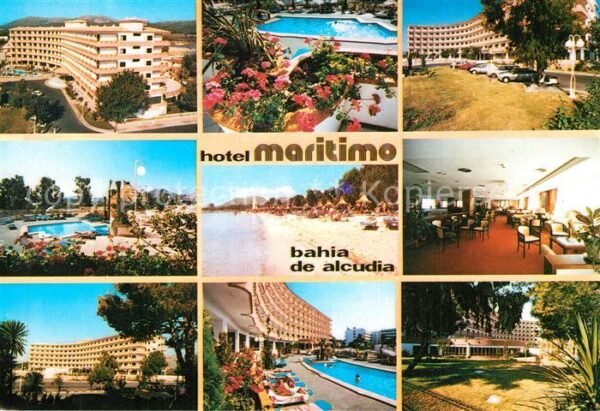 Puerto de Alcudia Hotel Maritimo Restaurant Swimming Pool
