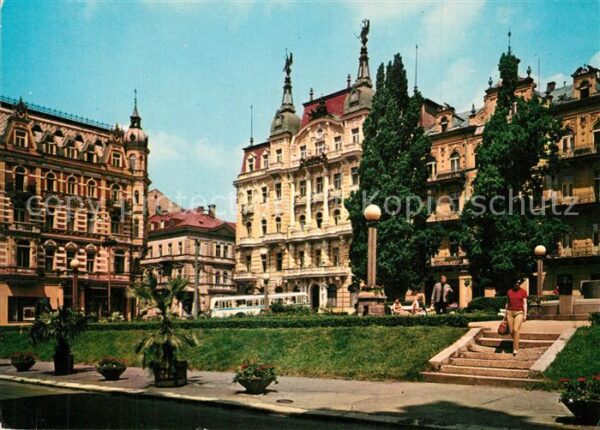 Marianske Lazne Mirove namesti Friedensplatz