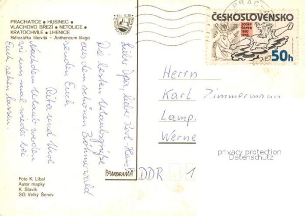 Prachatice Prachatitz Teilansichten Husinec Vlachovo Brezi Ne – Bild 2