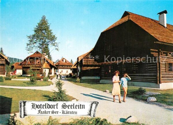 Faak am See Finkenstein Hoteldorf Seeleitn