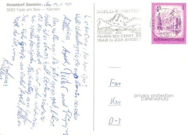 Faak am See Finkenstein Hoteldorf Seeleitn – Bild 2