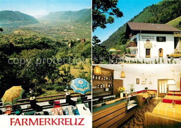 Dorf Tirol Pension Cafe Farmerkreuz Jausenstation