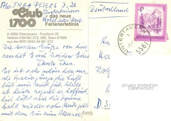Obertauern Club 1700 Hotel Gasthof Alpen – Bild 2