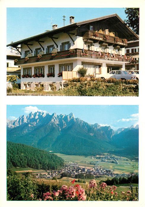 Toblach Suedtirol Hotel Tyrolerheim Landschaftspanorama D