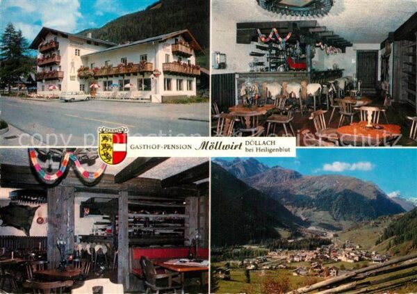 Doellach Kaernten Gasthof Pension Möllwirt Panorama Alpen
