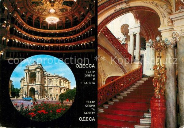 Odessa Odeca Ukraine Theater Oper und Ballett