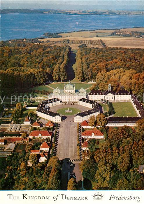 Fredensborg Schloss Fliegeraufnahme