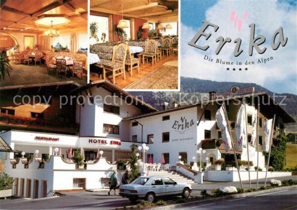 Nauders Tirol Hotel Restaurant Erika