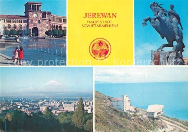 Jerewan Regierungsgebäude Denkmal Stadtpanorama