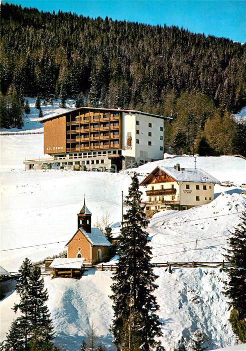 Serfaus Tirol Hotel St Zeno Kapelle Winterlandschaft