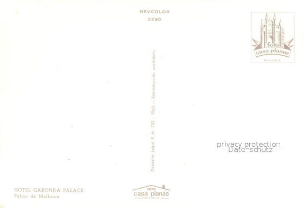 Palma de Mallorca Hotel Garonda Palace Nachtaufnahme – Bild 2
