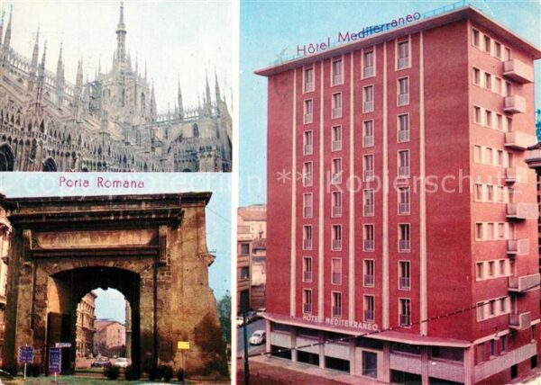 Milano Hotel Mediterraneo Porta Romana Kathedr