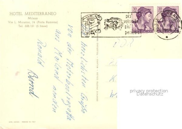 Milano Hotel Mediterraneo Porta Romana Kathedr – Bild 2